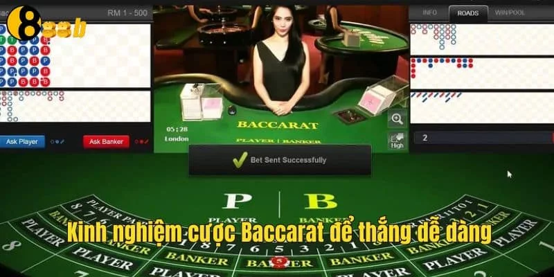 Kinh nghiệm chơi theo tỷ lệ cược baccarat hiệu quả
